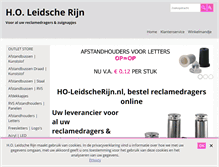 Tablet Screenshot of ho-leidscherijn.nl